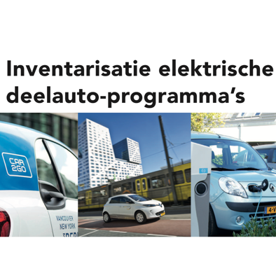 Inventarisatie elektrische deelauto-programma’s